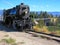 Kettle Valley Railway Steam Engine, Okanagan Valley near Summerland, British Columbia, Canada