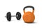 Kettlebell dumbbell weight lifting bodybuilding weightlifting fitness sport