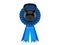 Kettlebell inside award ribbon