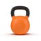 Kettlebell isolated on white 3D Illustration