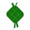 Ketupat eid al fitr icon.ketupat vector