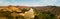 Keve River in South Kwanza in Angola - Africa - panoramic aerial photography