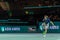 Kevin Krawietz playing the semi final at ABN AMRO Open 2023 tennis player at Rotterdam Ahoy arena