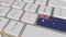Key with flag of Australia on the keyboard switches to key with flag of Germany, translation or relocation related