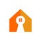 Key Hole Home Shape Symbol Design