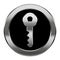 Key icon silver