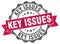 key issues seal. stamp