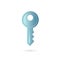 Key secure logo icon design template elements