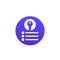 key takeaway icon for web and apps