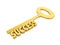 Key to Success Isolated