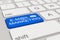 Keyboard - email marketing - blue