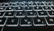 Keyboard light letters