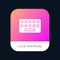 KeyBoard, Typing, Board, Key Mobile App Button. Android and IOS Glyph Version