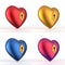Keyhole Heart 3D Set 2