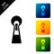Keyhole icon isolated. Key of success solution, business concept. Keyhole express the concept of riddle, secret, peeping