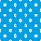 Keyhole pattern vector seamless blue