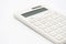 Keypad TAX button For tax calculation. Easy to calculate. on White calculator on white background using as background business