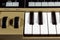 Keys piano synthesizer