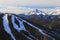 Keystone Resort downhill ski runs in Colorado
