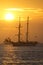 Keywest Florida Sunset Sailing From Mallory Square