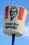 KFC restaurant big barrel sign Kentucky Fried Chicken