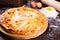 Khachapuri. Georgian cuisine. Georgian food