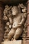 Khajuraho temples and their erotic sculptures, India