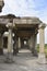 Khajuri Masjid Champaner-Pavagadh Archaeological Park, Interior stone pillars Ruins, a UNESCO World Heritage Site, Gujarat
