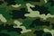 Khaki background, military coloring. Spots in dirty green tones, Victory Day. February 23.