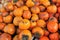 khaki fruit vitamine freshness agriculture