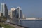 Khalid Lagoon Corniche promenade. Sharjah. United Arab Emirates