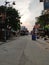 Khao San Road without people, during the pandemic Covid-19, Bangkok