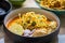 Khao Soi Kai, Northern Thai Noodle Curry Soup with Chicken