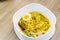 Khao soi Thai Crispy Noodle chicken curry