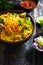 Khao Soi Thai Curry Soup. Thailand Food