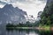 Khao Sok lake views in national park in Thailand