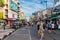 The Khaosan Road is 400 meters long and is the most famous street in Bangkok.