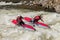 Khara-Murin, Russia - May 28. Rafting on the river Khara-Murin L