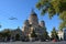 Kharkiv church in the city center with blue sky beautiful architecture building