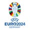 Kharkiv, Ukraine - August 5, 2023. UEFA Euro 2024 vector logo.