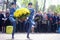 Kharkiv, Ukraine â€“ 26 april, 2018: Moleben and laying flowers