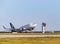 Kharkov/Ukraine - August 19, 2018: Boeing 737-36Q UR-GBD of Ukraine International Airlines taking off in Kharkov Airport