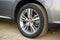 KHARKOV, UKRAINE - OCTOBER 21, 2019: Motor car Lexus RX350 AL10 in silver Color on country road. Wheel part view, Lexus is the