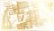 Khartoum Sudan City Map in Retro Style in Golden Color. Outline Map