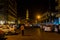 KHARTOUM, SUDAN - MARCH 9, 2019: Night view of Grand (Al Kabir) Mosque in Khartoum, capital of Sud