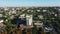 Kherson city center park aerial view.