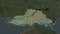 Kherson, Ukraine - highlighted. Satellite