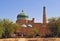 Khiva: dome and minaret