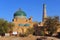 Khiva: mosque and minaret of old town