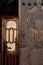 Khiva muhammad aminhon madrasah wooden ornamental gates,